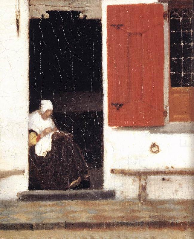 The Little Street (detail) etr, VERMEER VAN DELFT, Jan